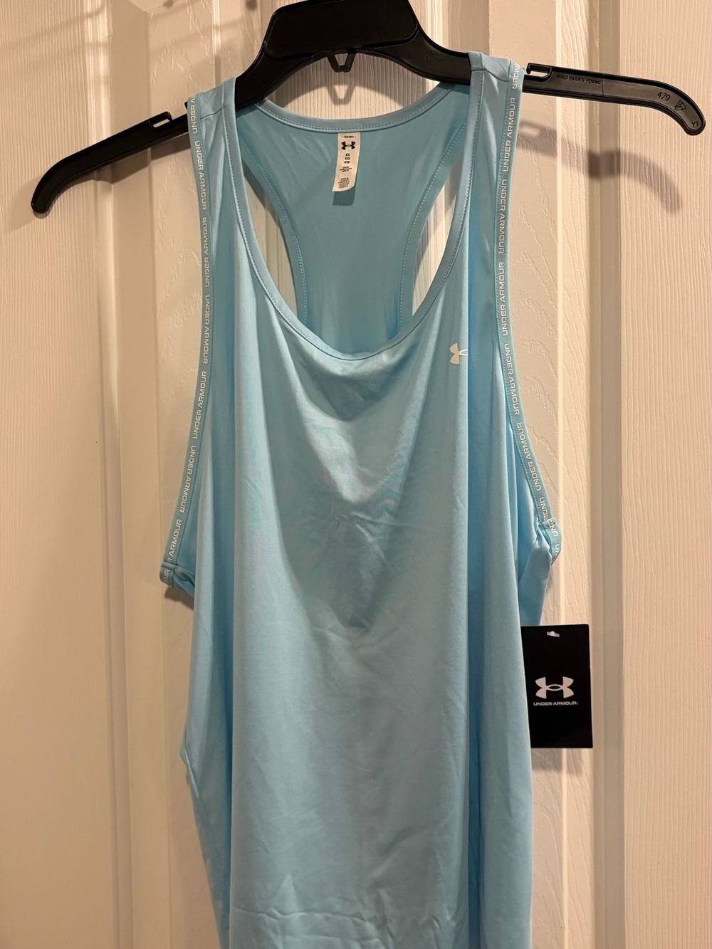 Under Armour Light Blue Racerback Training Tank